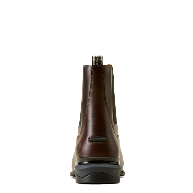 Devon Zip Womens Waxed Chocolate
