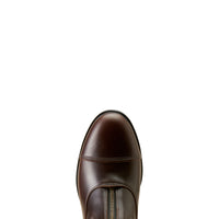 Devon Zip Womens Waxed Chocolate