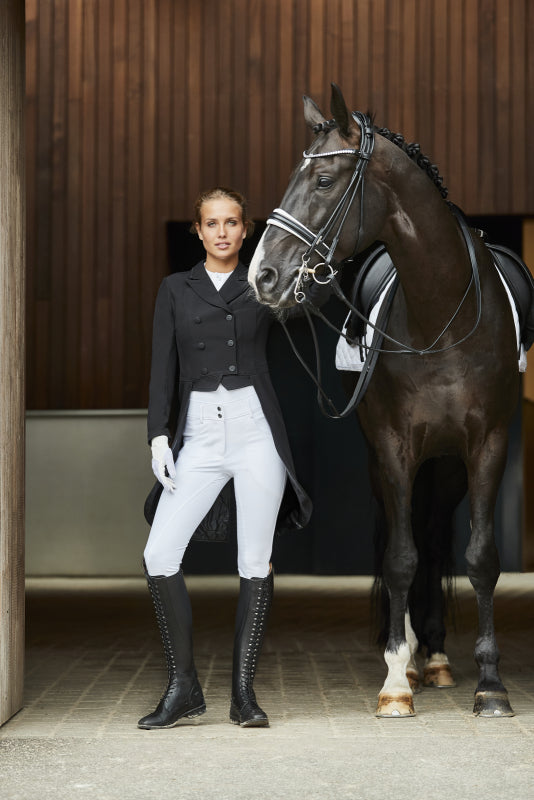 Rihanna Full Grip Breeches White