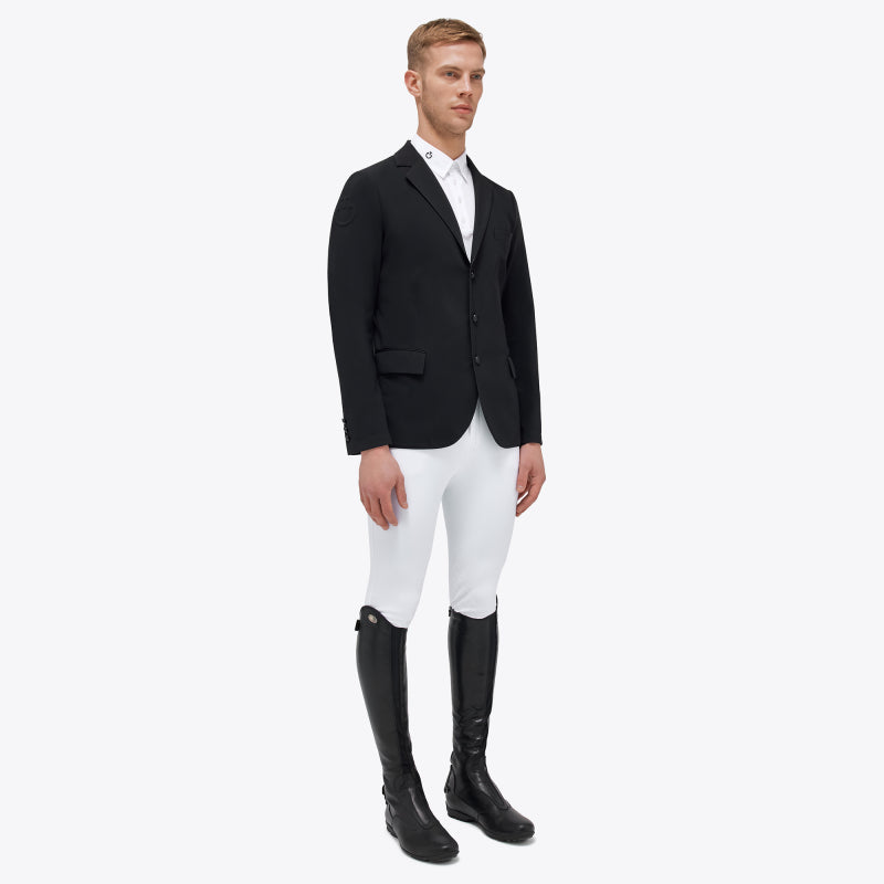 Lightweight Jersey Mens Riding Jacket Black