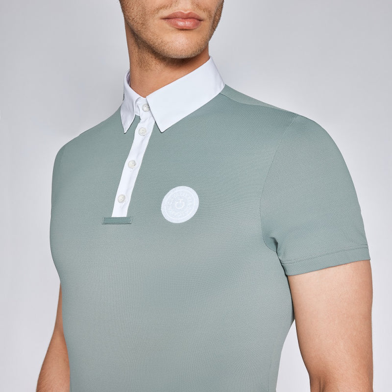 Men´s Tech Piquet Competition Shirt Grey