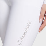 Diane Full Grip Woman Breeches White