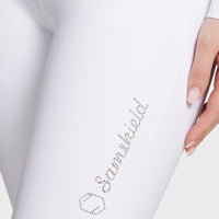Diane Full Grip Woman Breeches White