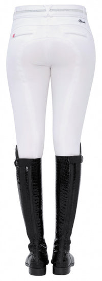 Sarina Kneegrip Ridbyxa Vit
