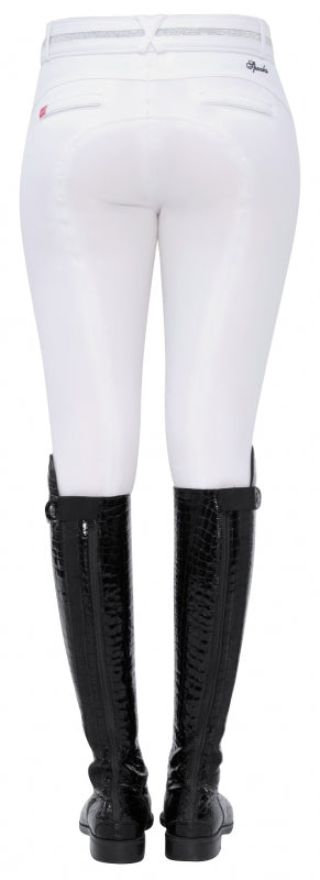 Sarina Kneegrip Ridbyxa Vit
