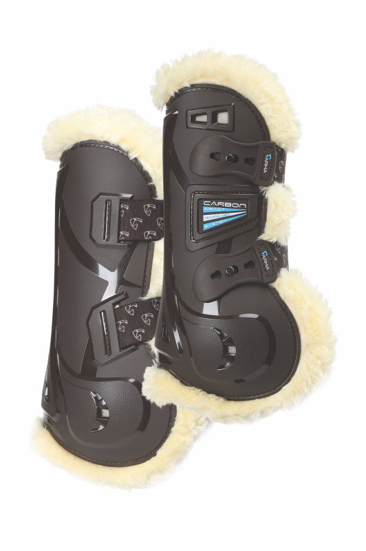 Carbon Med Fleece Framskydd Brun