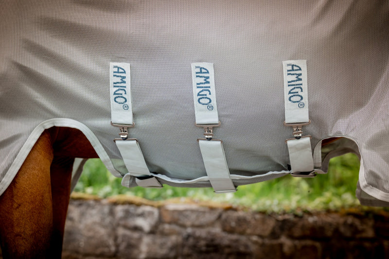 Amigo Ameco Combi Fly Rug Teal/Grey