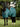 Regntäcke Amigo Ripstop 900D Pony Turnout Dynasty Green/Navy & Silver