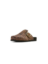 Country Mule Leopard Suede