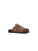 Country Mule Leopard Suede
