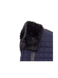 Sadelpad Deluxe Supafleece Navy/Svart