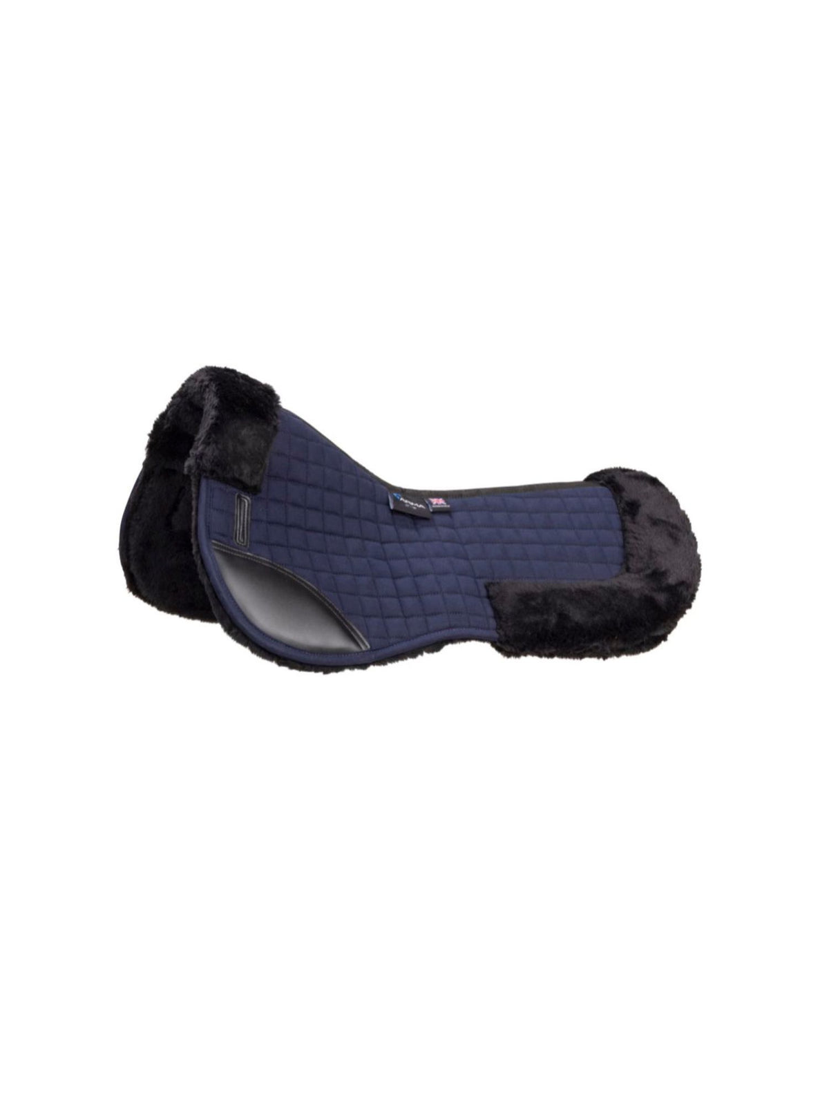 Sadelpad Deluxe Supafleece Navy/Svart