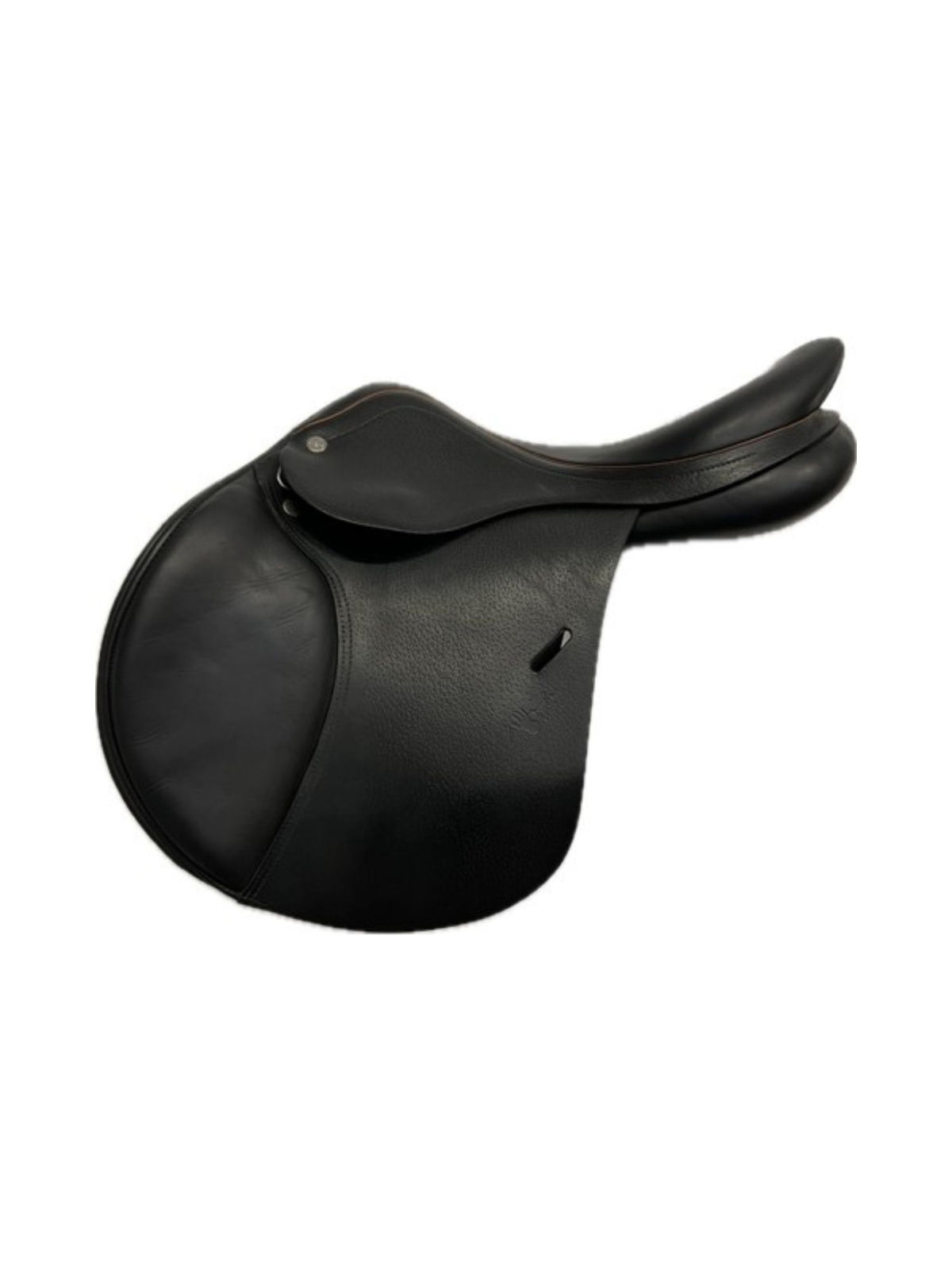 Equipe Expression Präglad Hoppsadel 15,5" -0,5 Svart