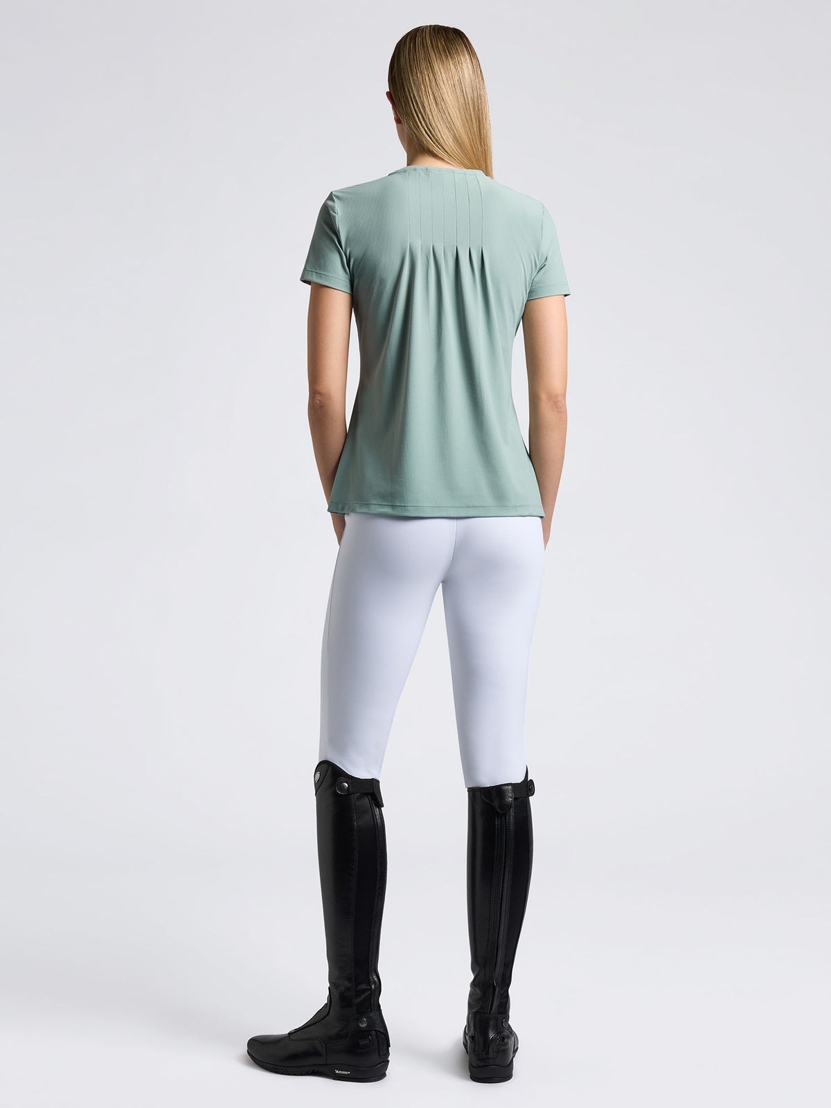 CT Jersey T-Shirt With 3D Logo Light Green Teal