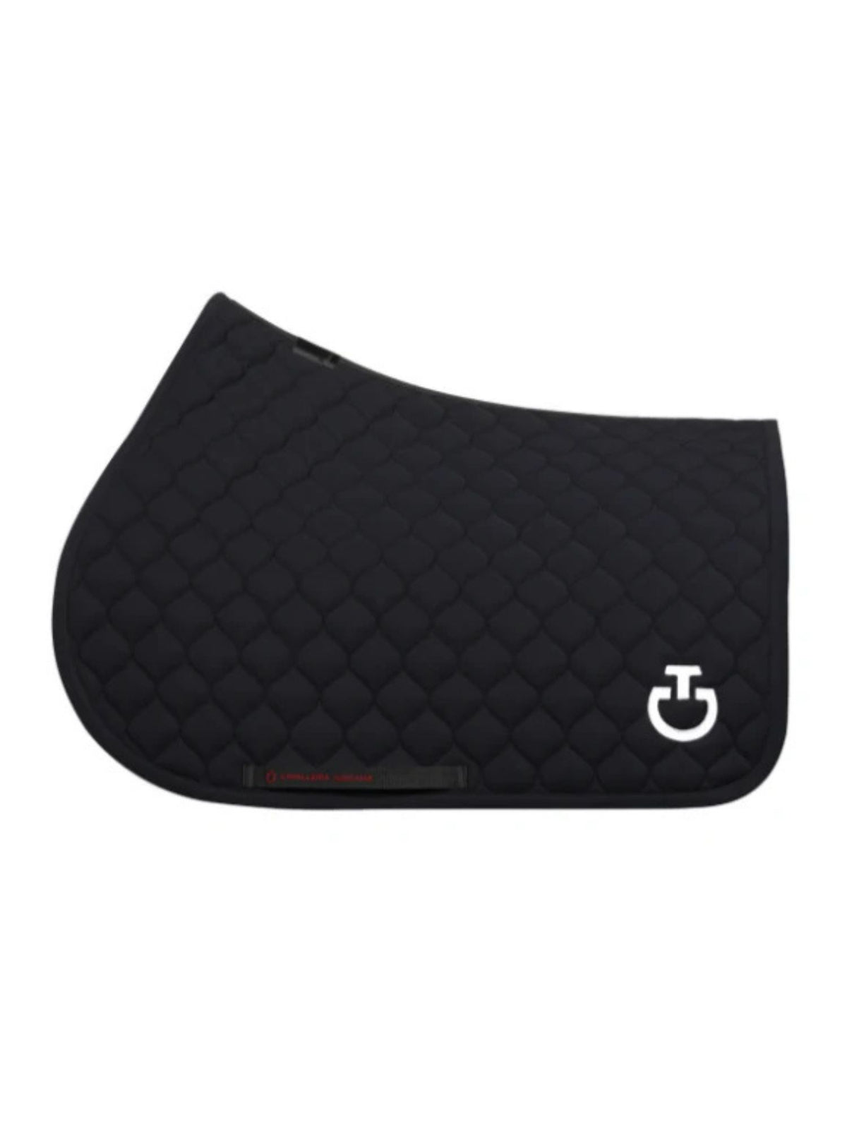 Circular Quilted Jumping Saddle Pad CT Navy