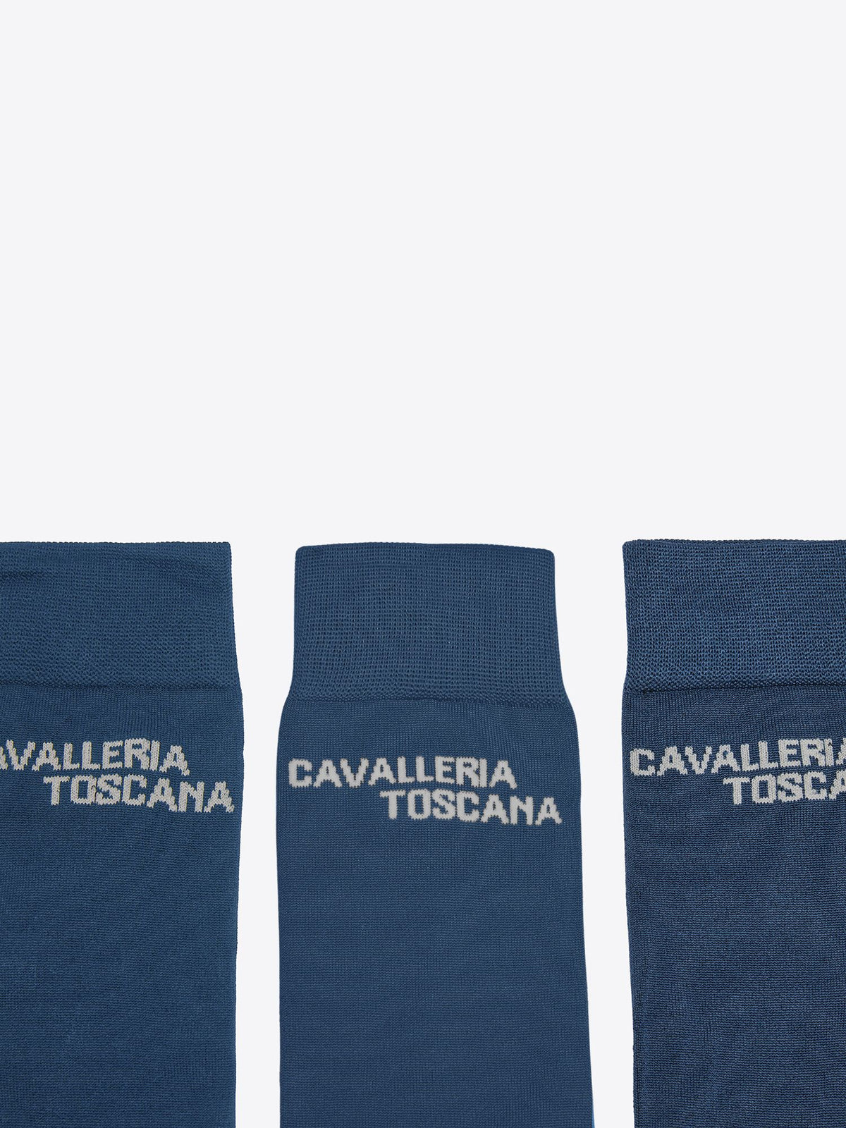 CT Jaquard Logo 3 Pack Socks Dark Blue