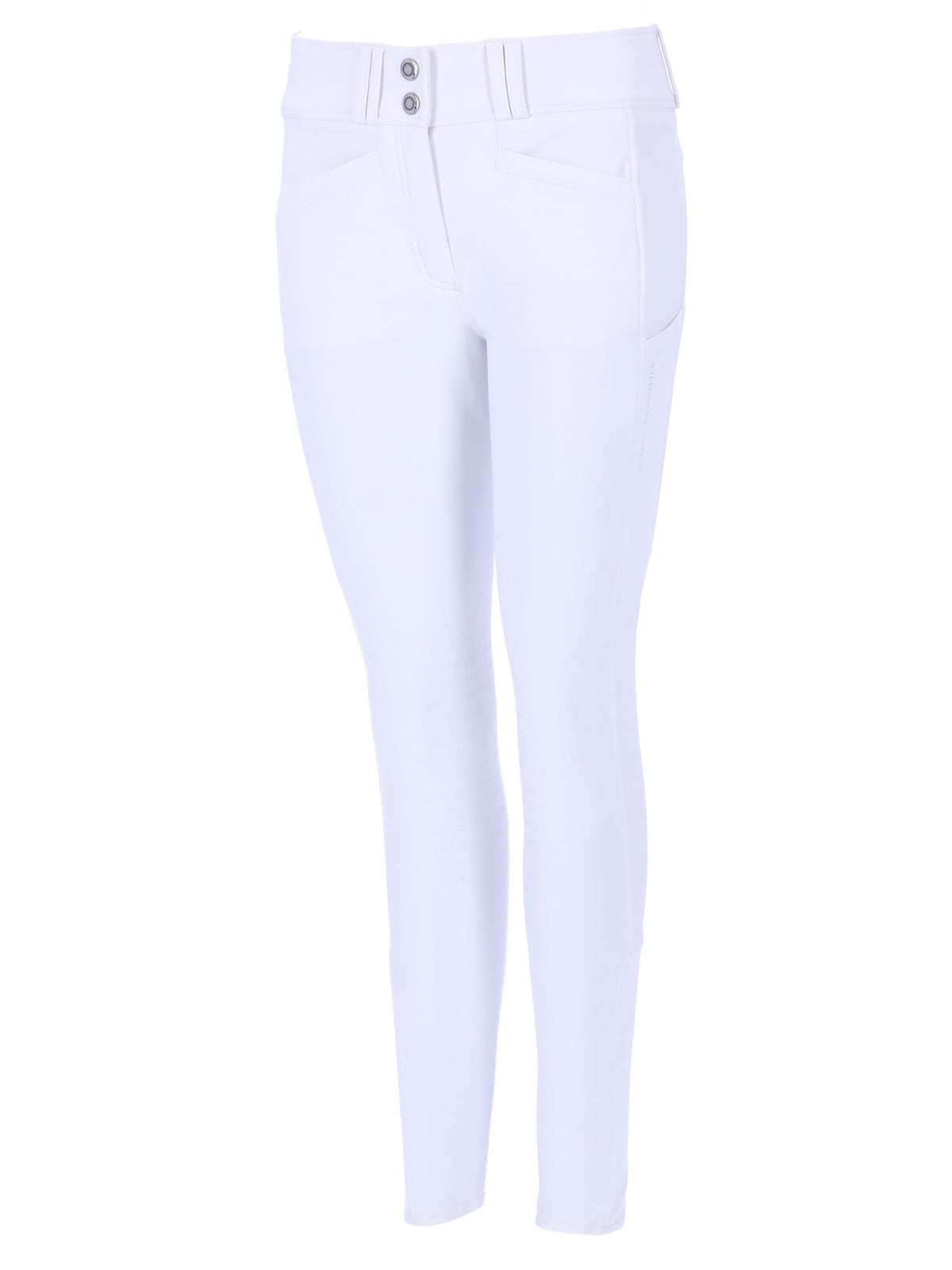 Carola Knee Grip Ridbyxa Optical White