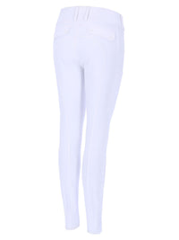 Carola Knee Grip Ridbyxa Optical White