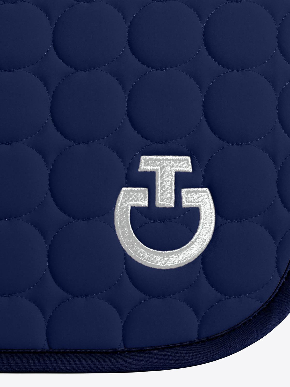 Circle Quilted Saddle Pad Royal Blue