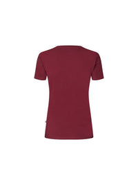 Classic Ladies Logo T-Shirt New KL Burgundy