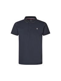 Classic Mens Pique Shirt Navy