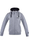 Unisex Hood Sweat Jacket Light Grey