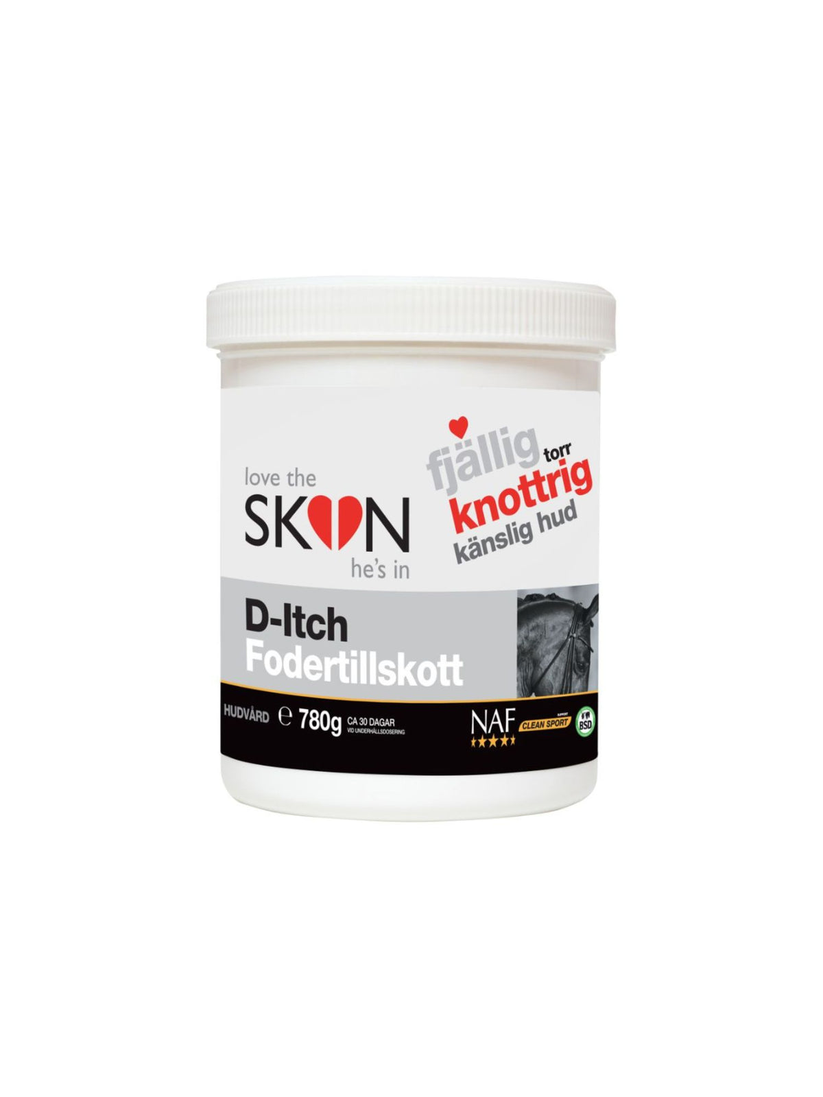 D-Itch Fodertillskott 780g