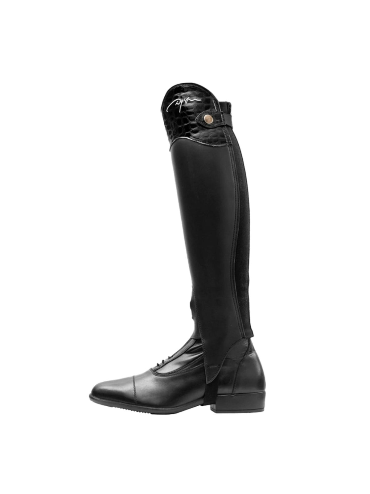 Excel Croco Top Chaps Svart