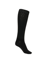 Ridstrumpor Rhinestone Svart