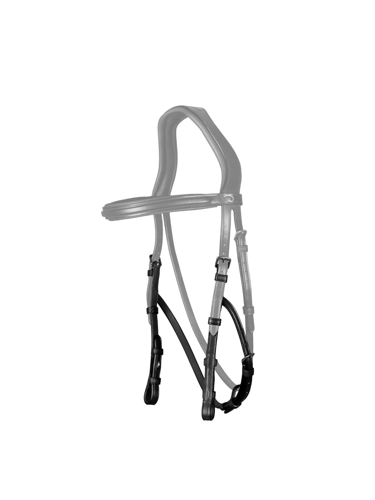 Hackamore Sidostycke Svart