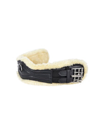 Dressyrgjord Faux Fur Svart
