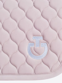 Hoppschabrak Circular Quilted Jersey Violet Ice