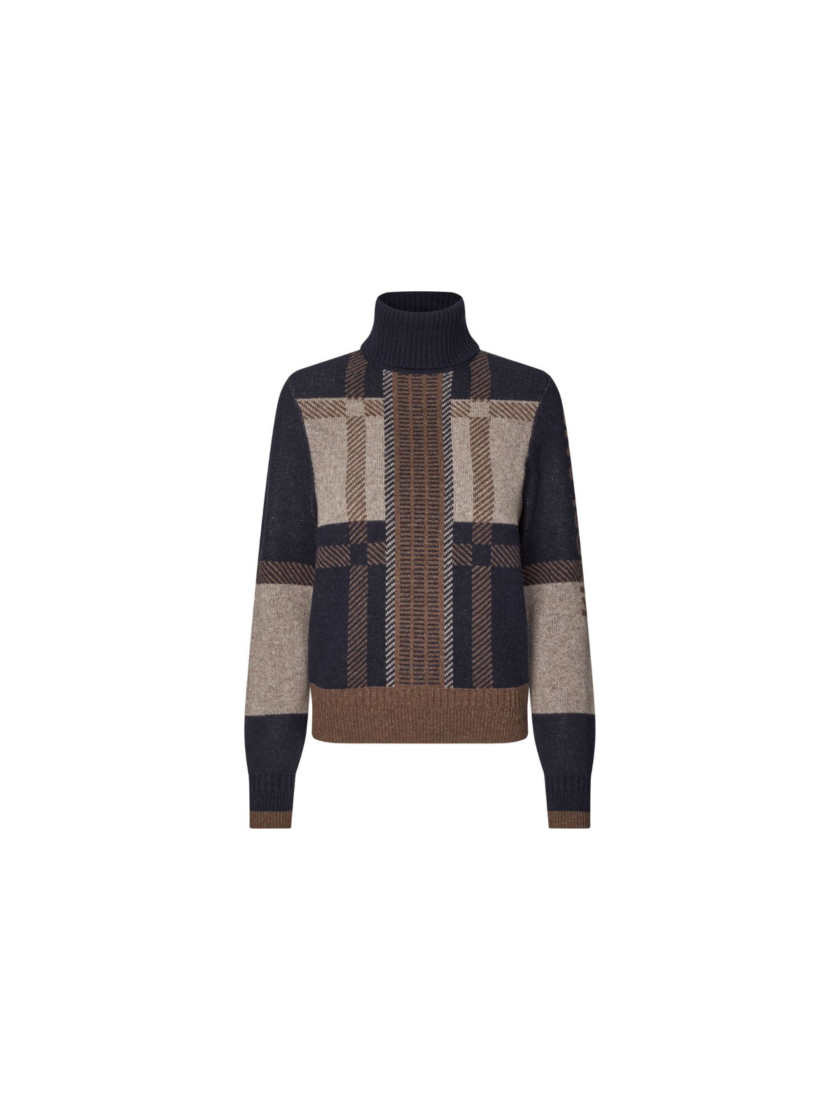 KLArin Ladies Roll Neck Pullover Navy
