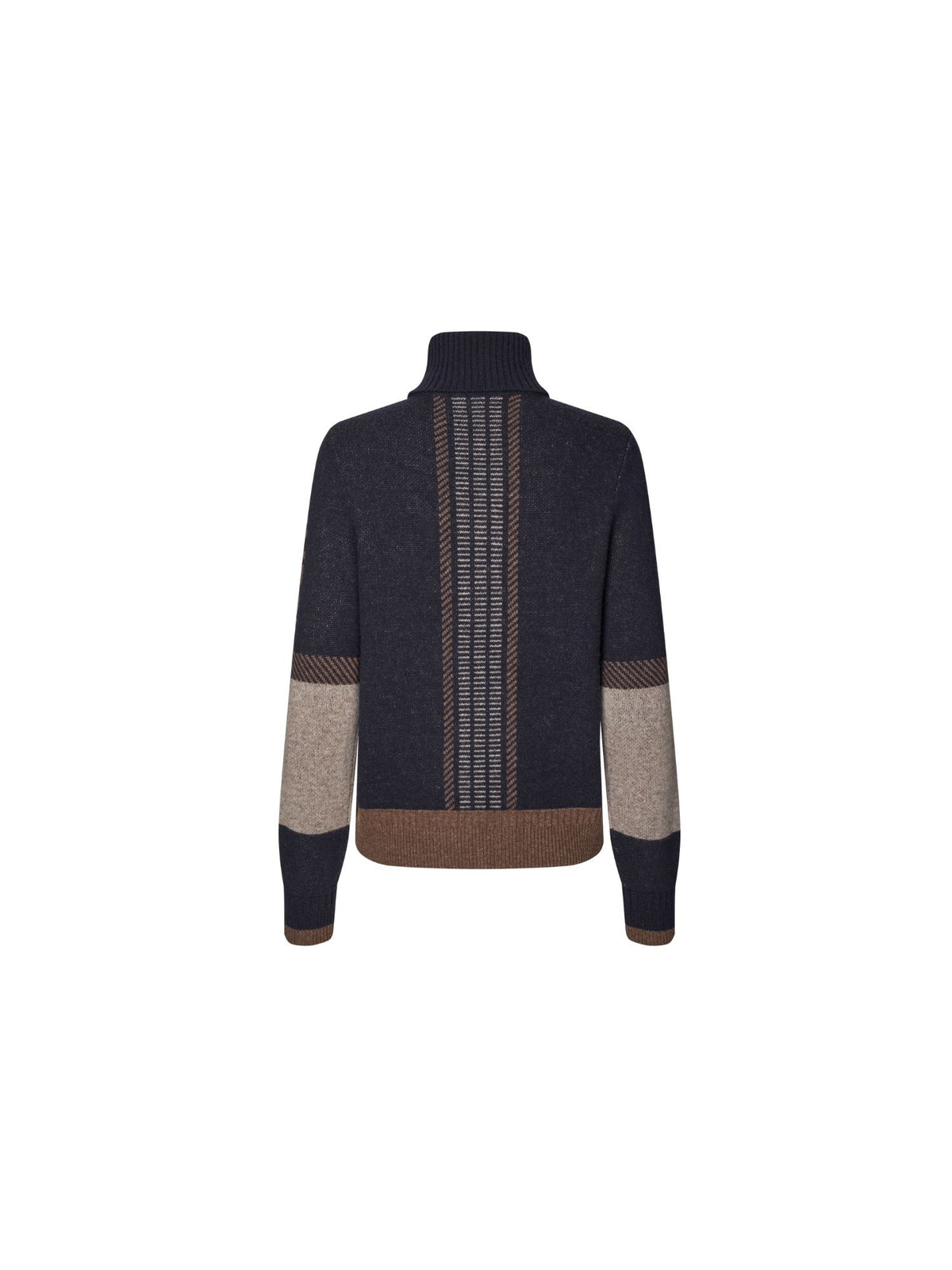 KLArin Ladies Roll Neck Pullover Navy
