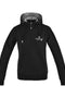 Unisex Hood Sweat Jacket Black