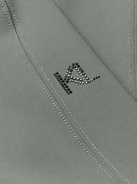 KLKira Ladies H Shape Regular Knee Grip Breeches Green Agave