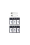 Classic 3-Pocket Nummerlapp 2-Pack Navy