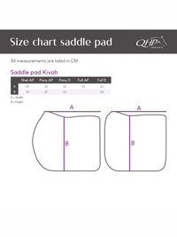 Dressyrschabrak Kivah Svart