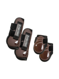 Basic Benskydd Brun 4-Pack