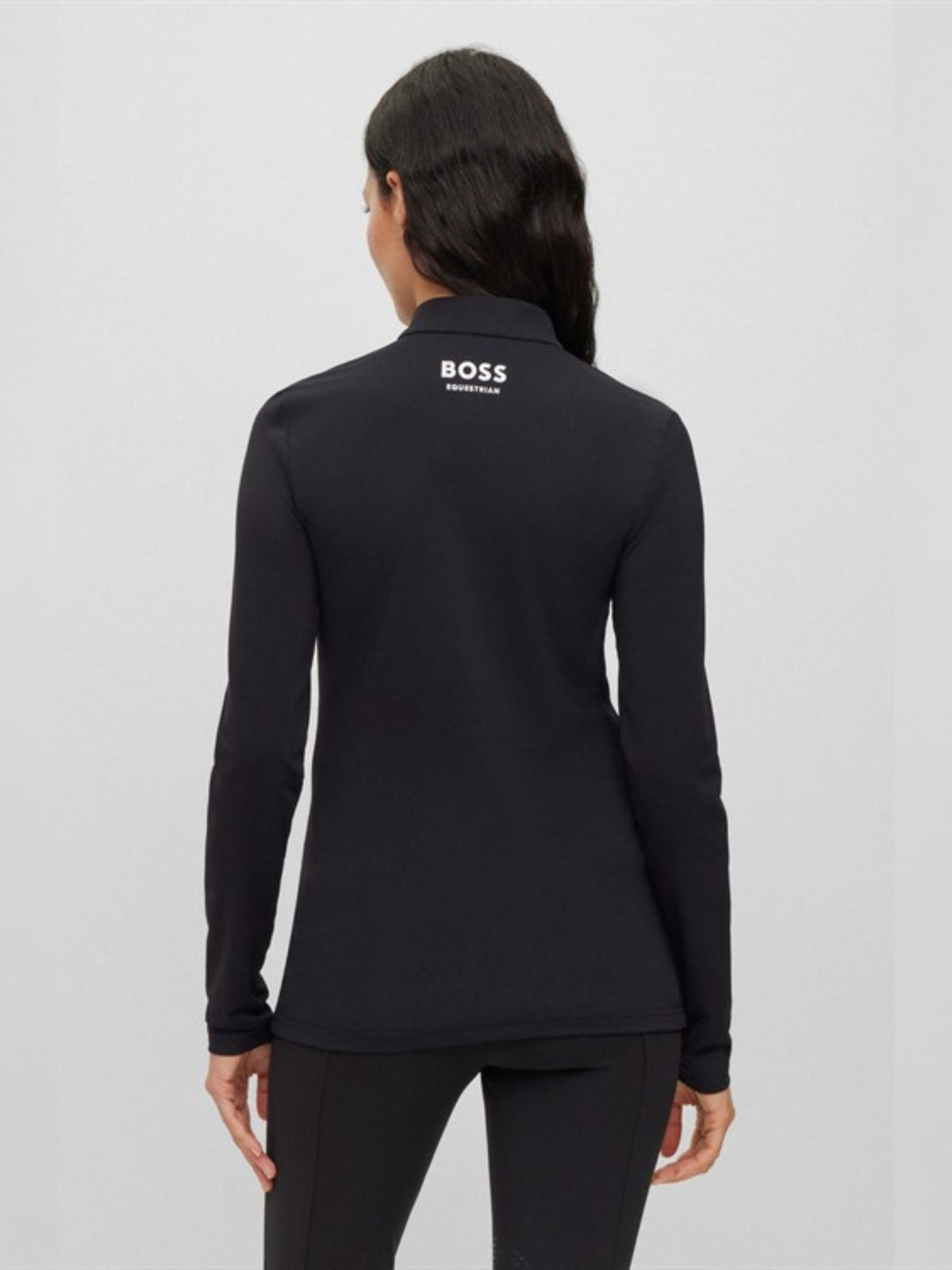 Lia Signature Stripe Training Shirt Svart