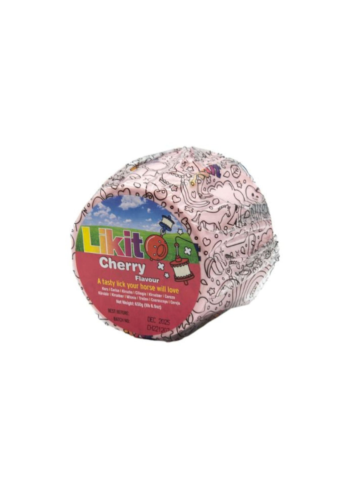 Slicksten (Med Hål) Cherry 650g