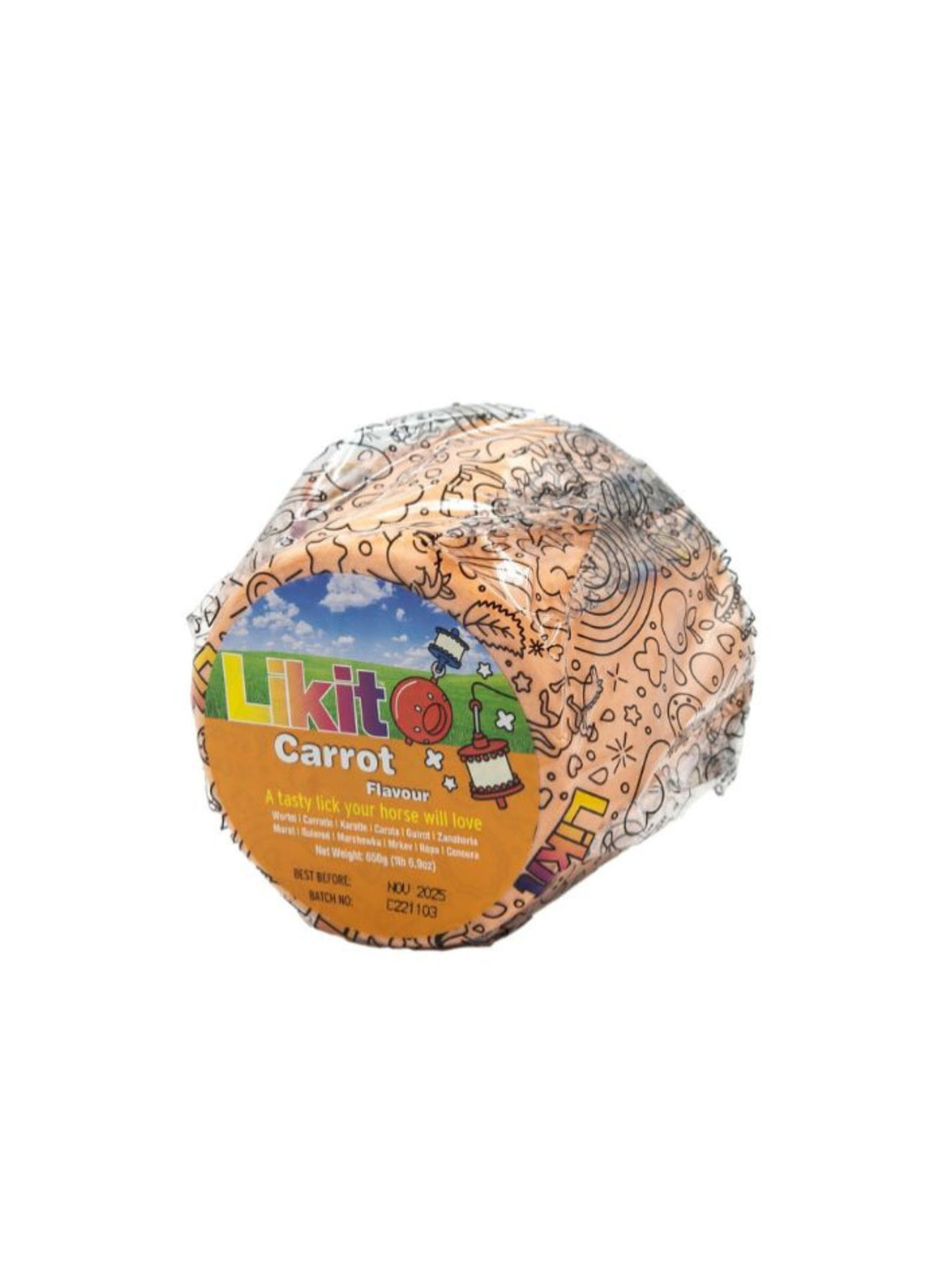 Slicksten (Med Hål) Carrot 650g
