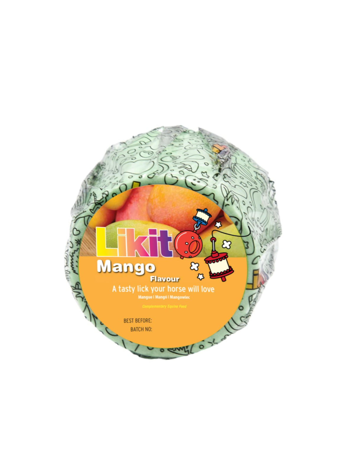 Slicksten (Med Hål) Mango 650g