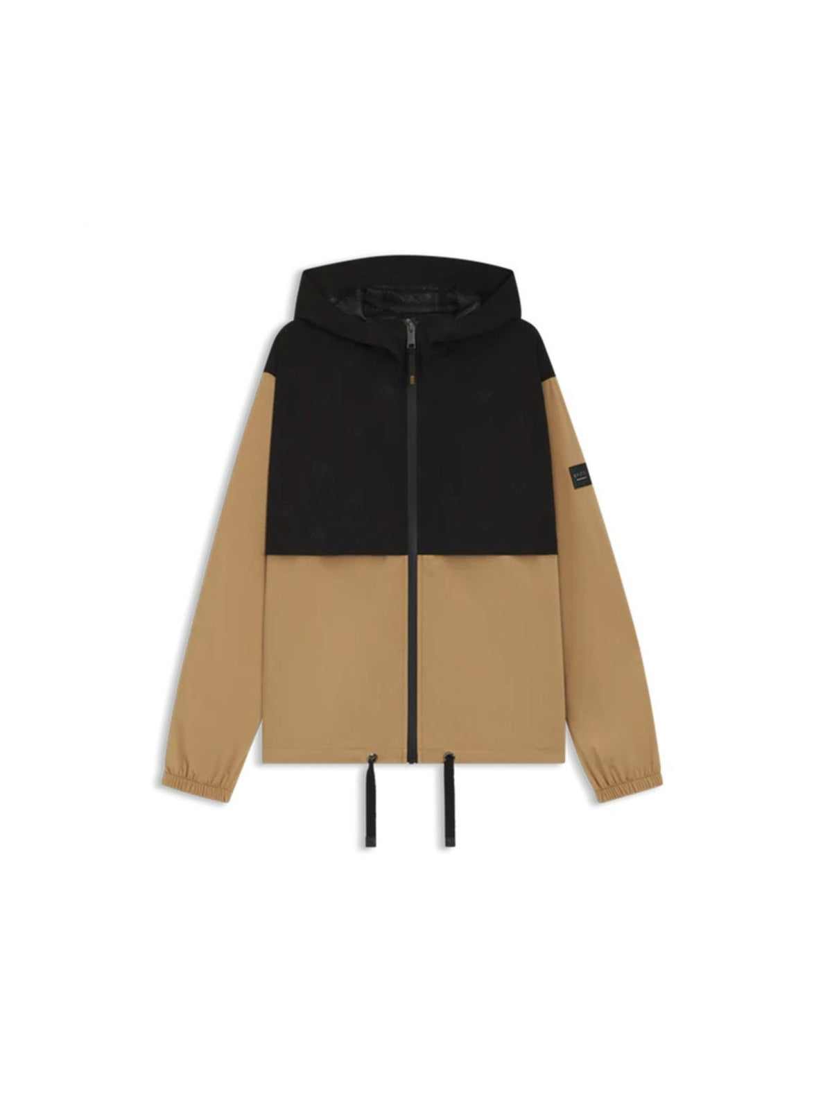 Louise Regnjacka Svart/Camel