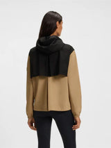 Louise Regnjacka Svart/Camel