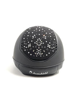 Ridhjälm Miss Shield 2.0 Shadowmatt Pearl Drops Svart