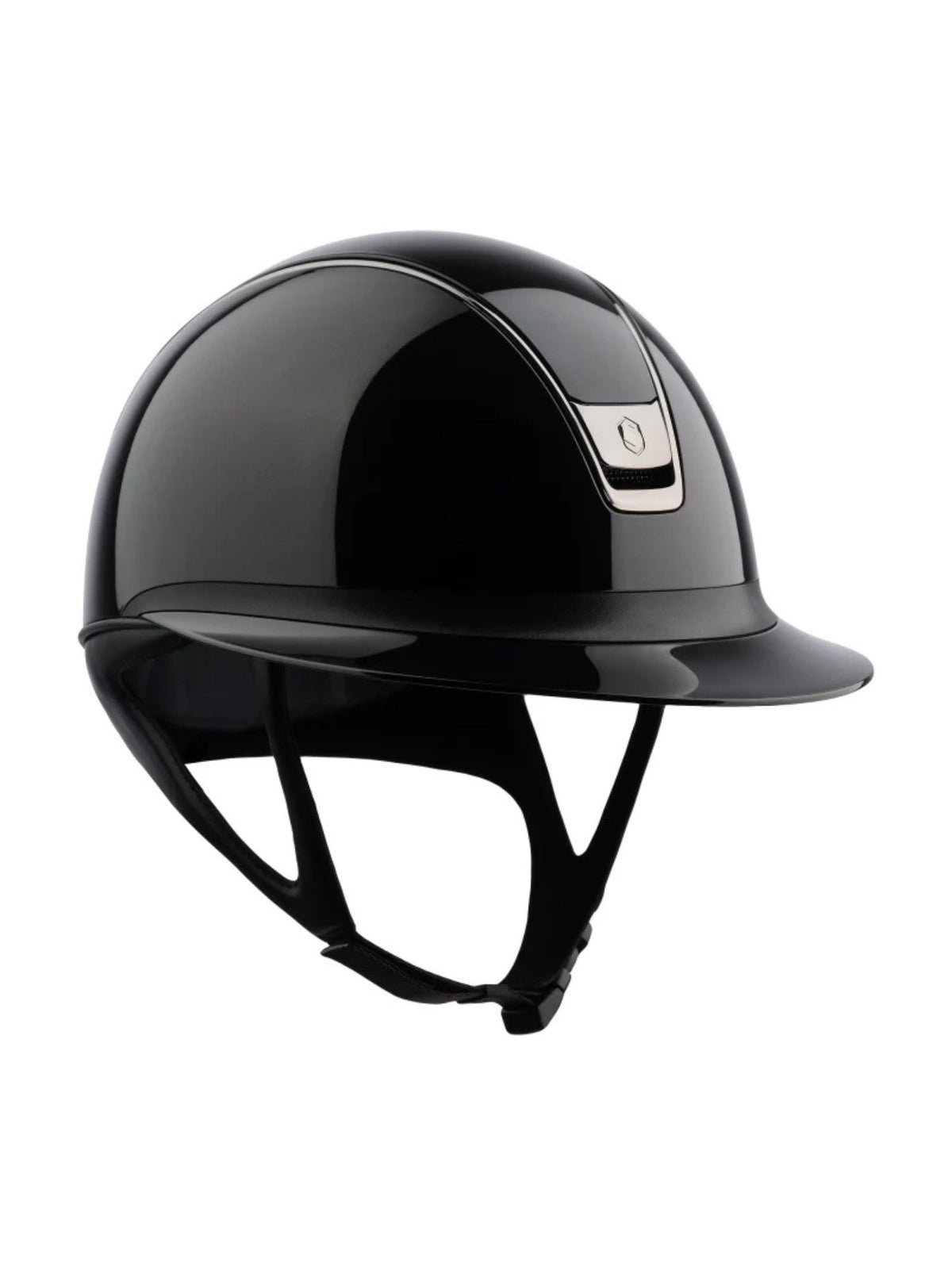 Ridhjälm Miss Shield 2.0 Glossy Svart
