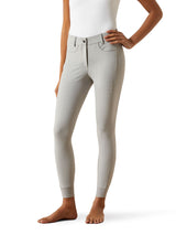 NT Tri Factor Knee Patch Womens Breeches Show Grey