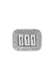 Glitter Nummerlapp Silver