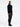 Pure Wool Half Zip Turtleneck Sweater Navy